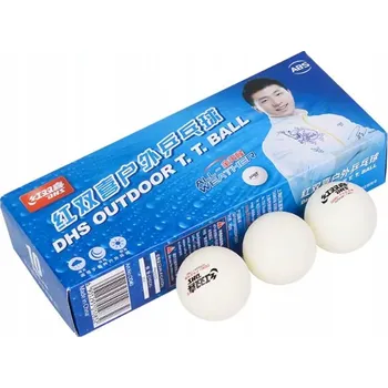 Pingpongový míček VENKOVNÍ MÍČKY na stolní tenis (ping pong) 10 ks DHS