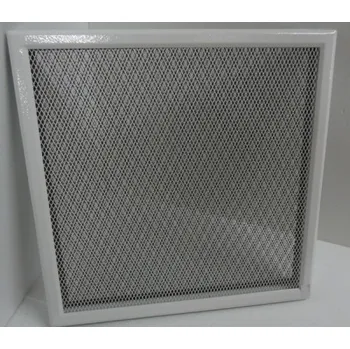 Větrací mřížka Krbová mřížka bílá 300x300