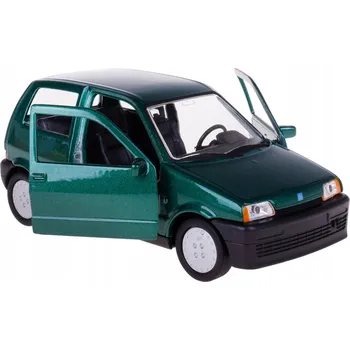 autíčko FIAT CINQUECENTO KOVOVÝ MODEL WELLY 1:32-39 ZELENÁ