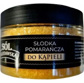 Koupelová sůl Sladká pomeranč Kłodawská koupelová sůl 300g Přírodní