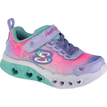 Chlapecká obuv Boty Skechers Flutter Heart Lights Jr 302315L-LVMT 31