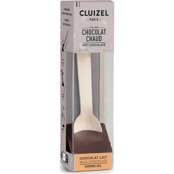 Čokoláda CLUIZEL Manufacture CLUIZEL - HORKÁ ČOKOLÁDA na lžičce - MLÉČNÁ KAYAMBE 45% 30 g