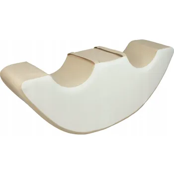 Hra na zahradu Pěnová kostka Houpačka Fasolka Duo na hraní pro děti (bílá, cappuccino)