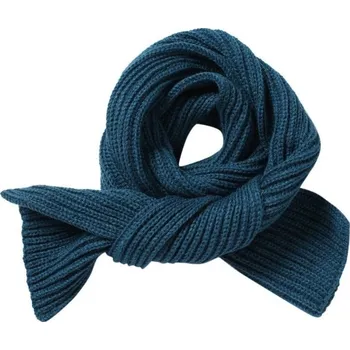 Šála Dětská pletená šála A208 tmavě modrá