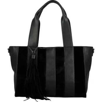 Kabelka Trendy dámská koženková kabelka na rameno Marga, černá