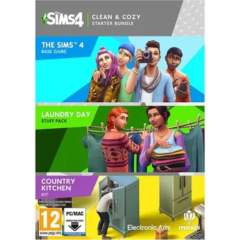 Počítačová hra The Sims 4: Clean & Cozy Starter Bundle (PC)