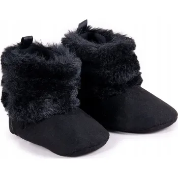 Capáčky YOCLUB capáčky kojenecké černé, velikost 16