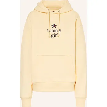 Dámská mikina Tommy Jeans Dámská Mikina S Kapucí Tg Star, tmavě žlutá, 36