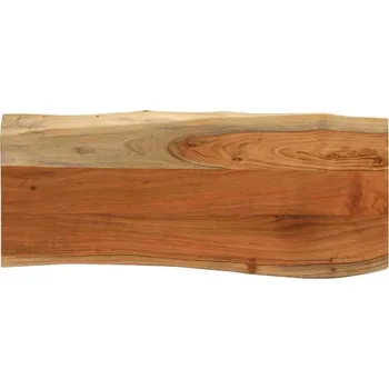 Konferenční stolek vidaXL Stolní deska 90x40x3,8 cm obdélník masivní akácie živá hrana [370779] Barva: Akáciové dřevo (přírodní)