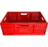 Přepravka na jídlo Max Skládací plastová přepravka na ovoce a zeleninu 60 x 40 x 22 cm, červená