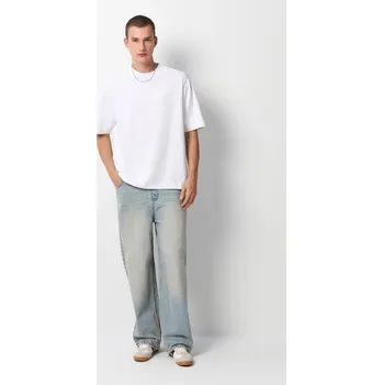 Pánské kalhoty Džíny baggy - L - House - modrý - 840GS-50J