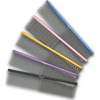 Kartáč pro zvířata True Iconic Flash Pin Comb – profesionální hřeben pro psy a kočky Barva: Růžová