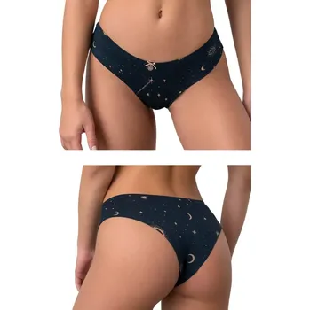 Kalhotky Vamp - Pohodlné dámské kalhotky - Celeste velikost XXL