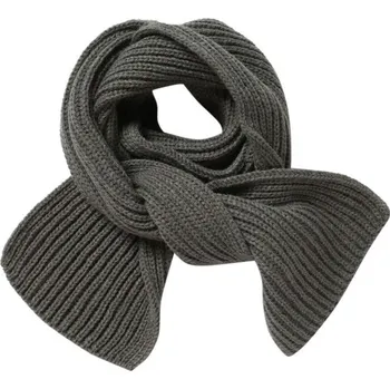 Šála Dětská pletená šála A208 šedá