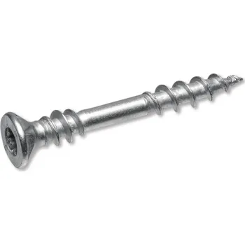 Hmoždinka Berner 332296 Vruty do dřeva Easy Fast Press zápustná hlava, Torx, ocel, s částečným závitem 4x30/15, 500ks + sleva 5% po přihlášení