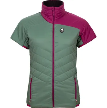 Dámská vesta Dámská péřová vesta High Point Telos Lady Down T-shirt Velikost: M / Barva: zelená