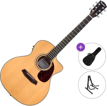 Elektroakustická kytara Pasadena PGC-200E SET Natural Elektroakustická kytara Jumbo