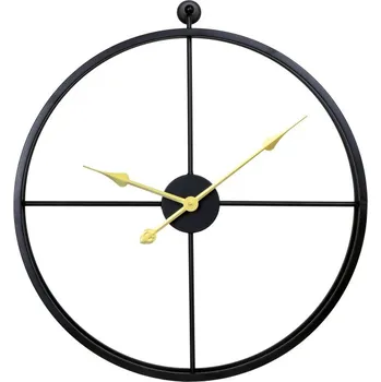 Hodiny CIRCULO černé/zlaté