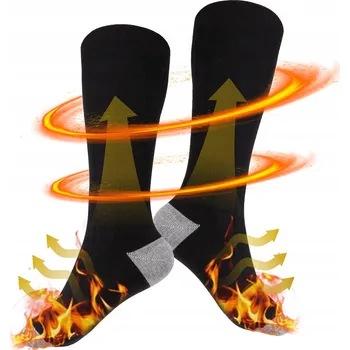 Pánské ponožky VYHŘÍVANÉ PONOŽKY 5000 MAH USB NABÍJECÍ OVLÁDÁNÍ AŽ DO 65 °C