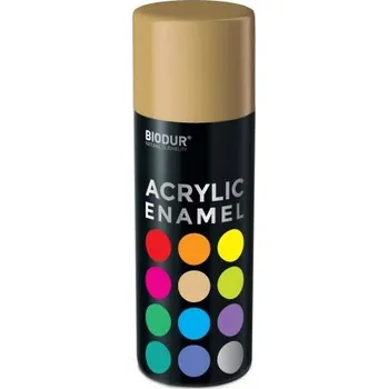 Barva ve spreji BIODUR SPRAY AKRYLOVÁ BARVA 400ml RAL 1001 Béžová