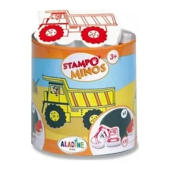 Dětské razítko ALADINE: Pěnová razítka VOZIDLA 3+ 85127
