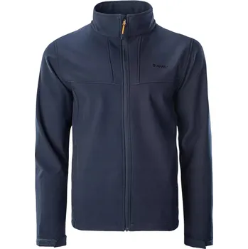 Pánská softshellová bunda Hi-Tec pánská bunda větrovka bez kapuce LIVARO, velikost M