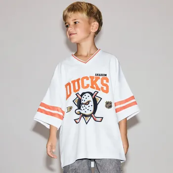 Chlapecké oblečení Reserved - Tričko NHL Anaheim Ducks - bílá - 279GS-00X - 279GS-00X-134