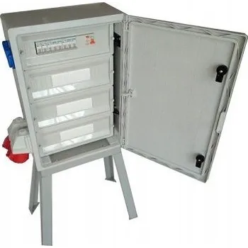 Rozvaděč Elektrorozvaděč Erbetka 63 A 400 V IP65 šedý