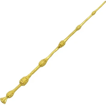 Stříbrná pozlacená mince 3 Oz Harry Potter - Bezová hůlka