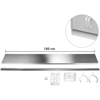 Pec na pizzu G.Gastro Nerezový sokl - délka: 180 cm