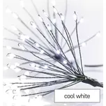 Světelný LED řetěz Nano 8 m s časovačem studená bílá