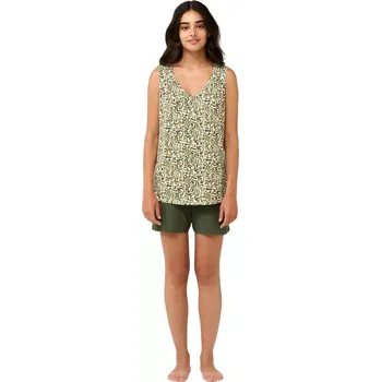 Dámské pyžamo Dámské pyžamo na ramínka Vamp 22031 green ivy velikost XXL