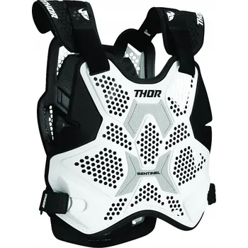 Moto bunda BUZER chránič hrudníku THOR Sentinel Pro Bílá ENDURO XL/XXL