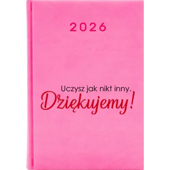 Kalendář Knižkový kalendář 2026 A5 FunnyCase růžový