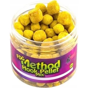 SMUŽÍCÍ PELETY NA HÁČEK S POSYPKOU 8/10mm ZKYSLÉ MÁSLO 200 Ml BANDIT CARP