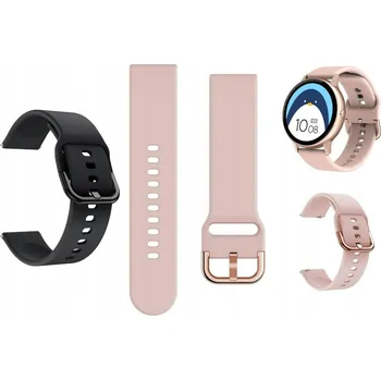 Řemínek na hodinky Univerzální pásek pro Xiaomi Amazfit GTR GTS Samsung 20 mm pudrová růžová pink