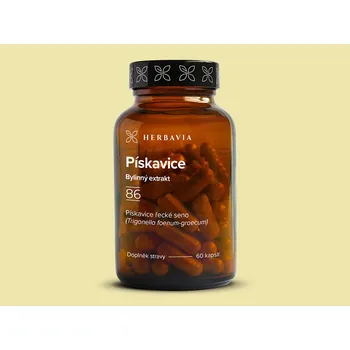 Přírodní produkt Pískavice řecké seno - bylinný extrakt - 60 kapslí / Herbavia.cz