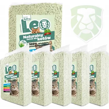 Podestýlka pro kočku Stelivo Leo s tofu a aloe vera 24 l