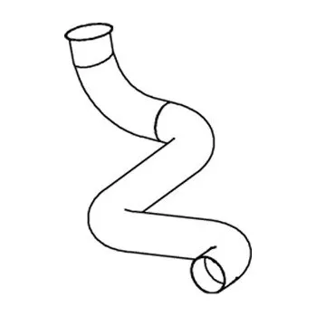 Výfuková trubka Výfuková trubka DINEX DIN64258