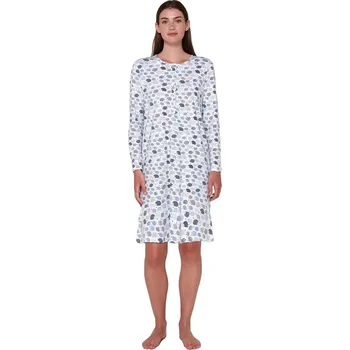 Dámská noční košile Noční košile s knoflíkovou légou Vamp 19493 velikost M
