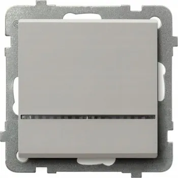 vypínač Jednopólový vypínač s podsvícením Kašmír Ospel Sonata - ŁP-1RS/m/82