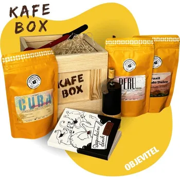 Káva Kafe BOX Objevitel (Kávový dárek)