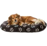 Trixie Oválný polštář JIMMY, šedý s tlapkami 95x60cm