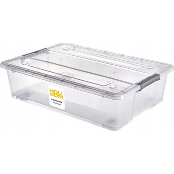 Úložný box HoliDom 30 l průhledná