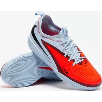 Dětská sálová obuv Dětské sálovky Nike Phantom 6 Academy modrá/červená (1uk/ 33EU/ 20,5cm)
