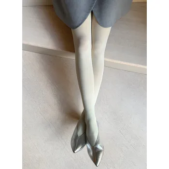 Dámské spodní prádlo SATIN 40 Krycí Punčocháče 4 pistáciové Veneziana