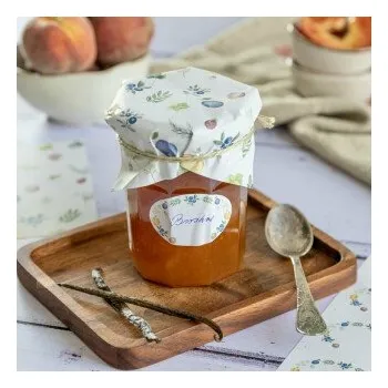 Samolepící etiketa Be Nice Přebaly na zavařeniny - Česká zahrádka