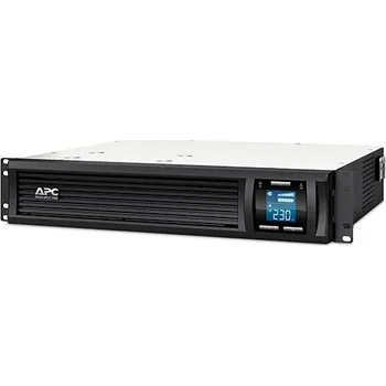 Záložní zdroj APC Smart UPS C 1000VA(600W) LCD Rack, 2U, hl. 40,6 cm, bez SmartConnect