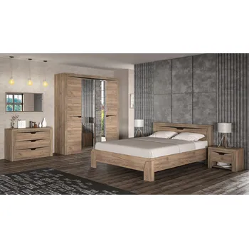 Ložnicová sestava VerDesign CELEST ložnicová sestava, wenge/dub tabaco