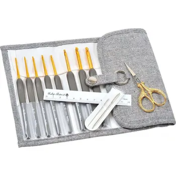 Háčky 2 - 6 mm, Tulip Etimo Premium Gold, (sada 8ks)